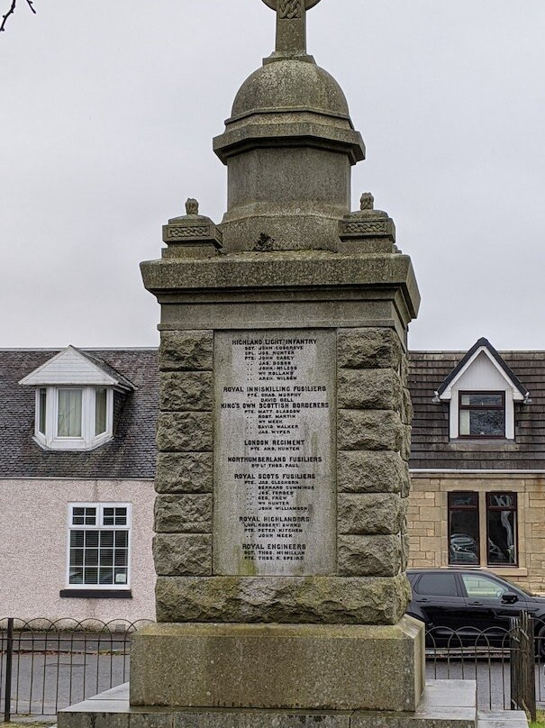 War Memorial-Bathgate必去景点