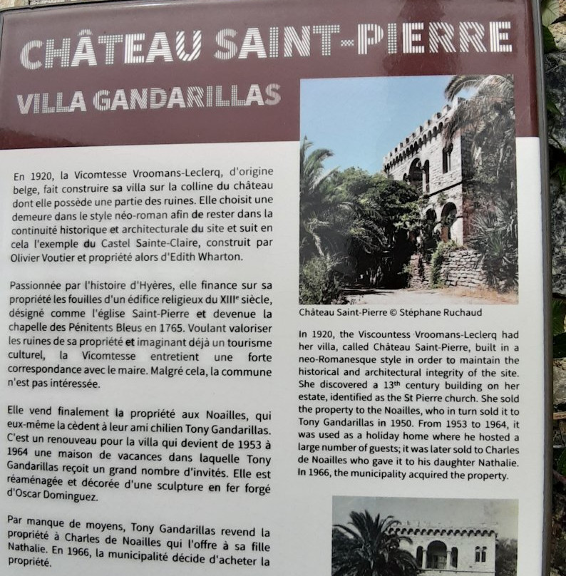 Castel Sainte-Claire-耶尔必去景点