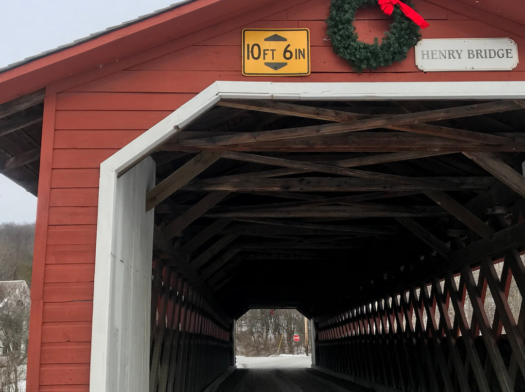 Burt Henry Covered Bridge-本宁顿必去景点