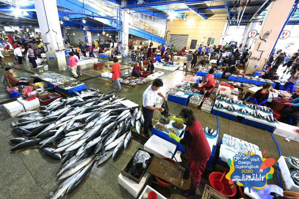 Jukdo Market-浦项市必去景点