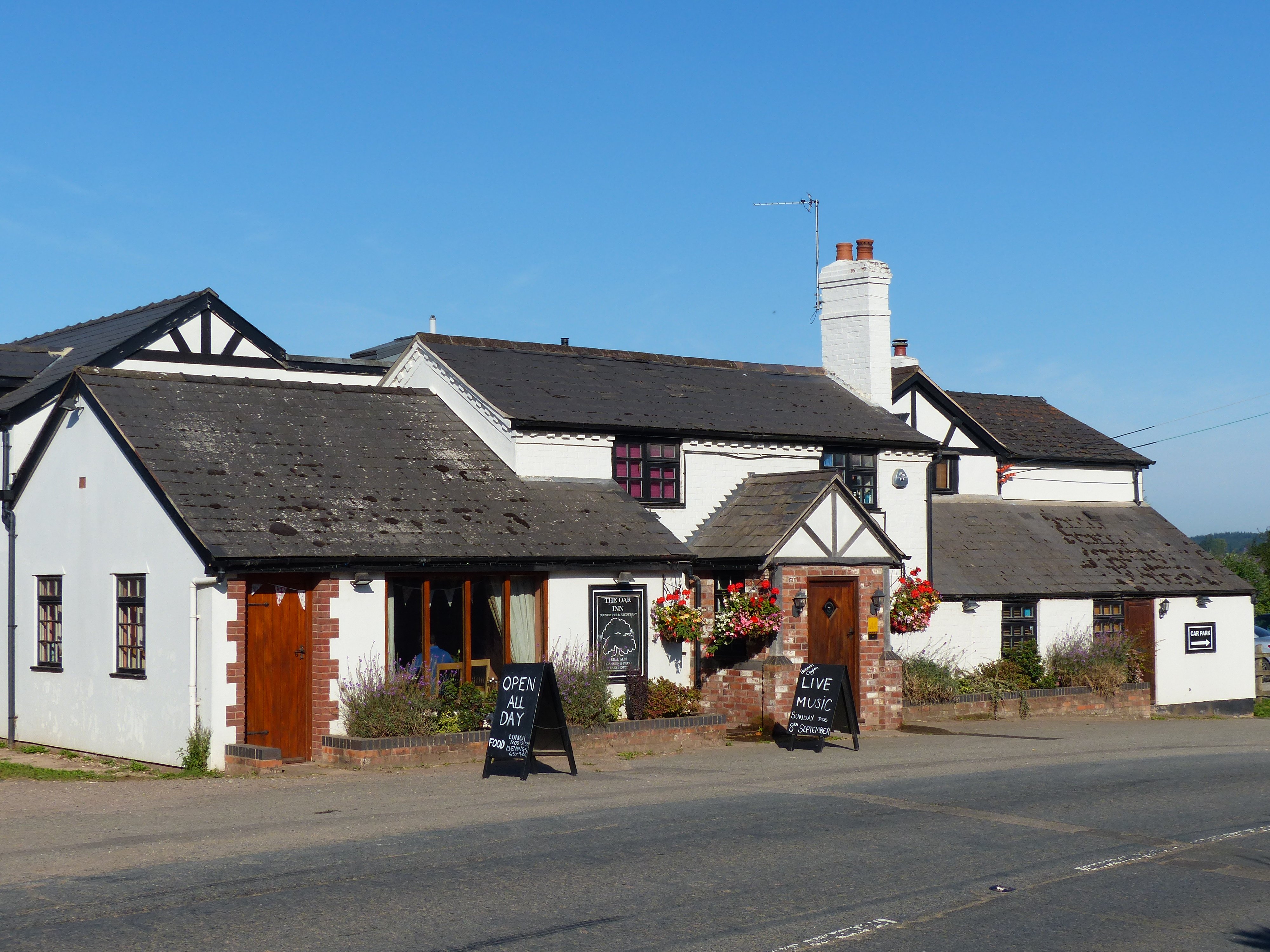 The Oak Inn Staplow-浴室