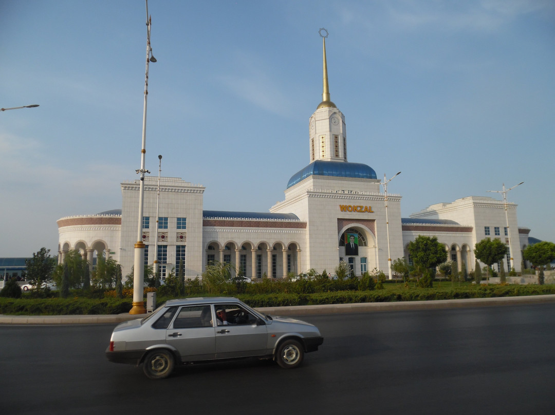 Ashgabat Train Station-阿什哈巴德必去景点