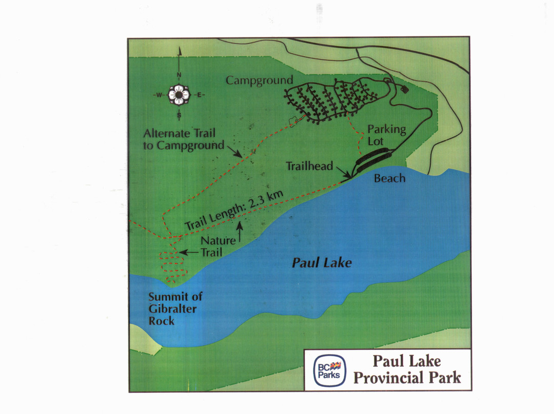 Paul Lake Provincial Park-坎卢普斯必去景点