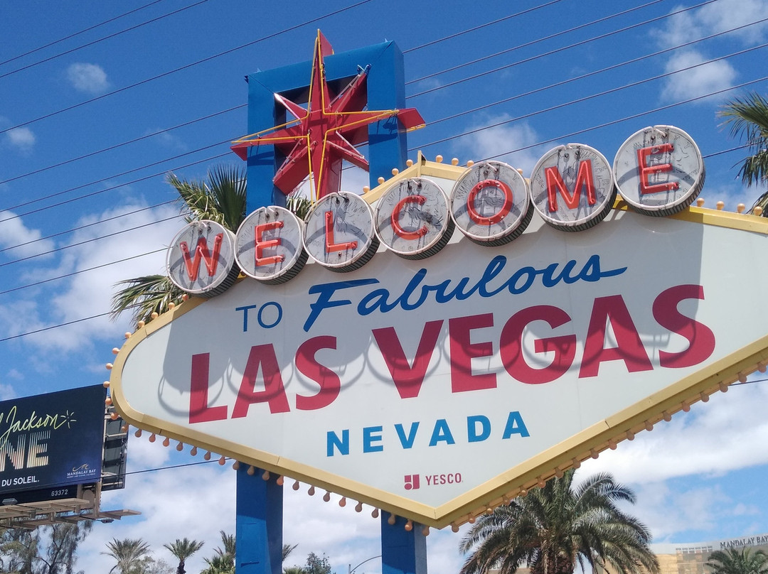 Welcome to Fabulous Las Vegas Sign-拉斯维加斯必去景点