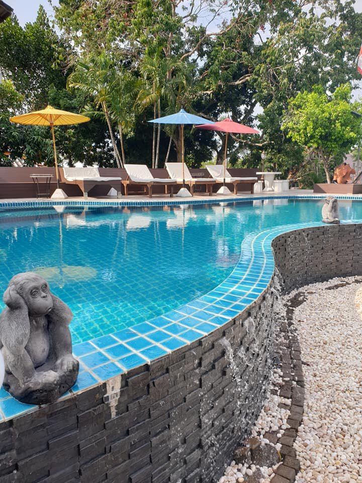 Butsaba Garden Resort-泳池