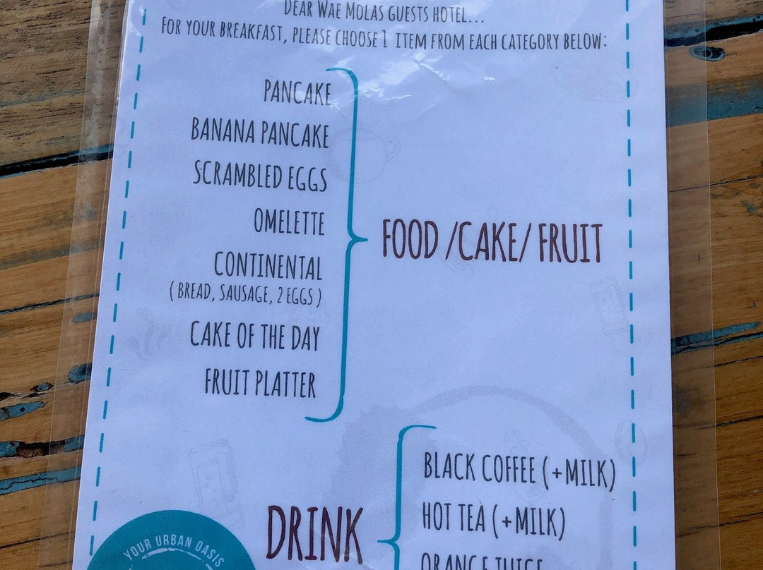 Wae Molas Hotel主图