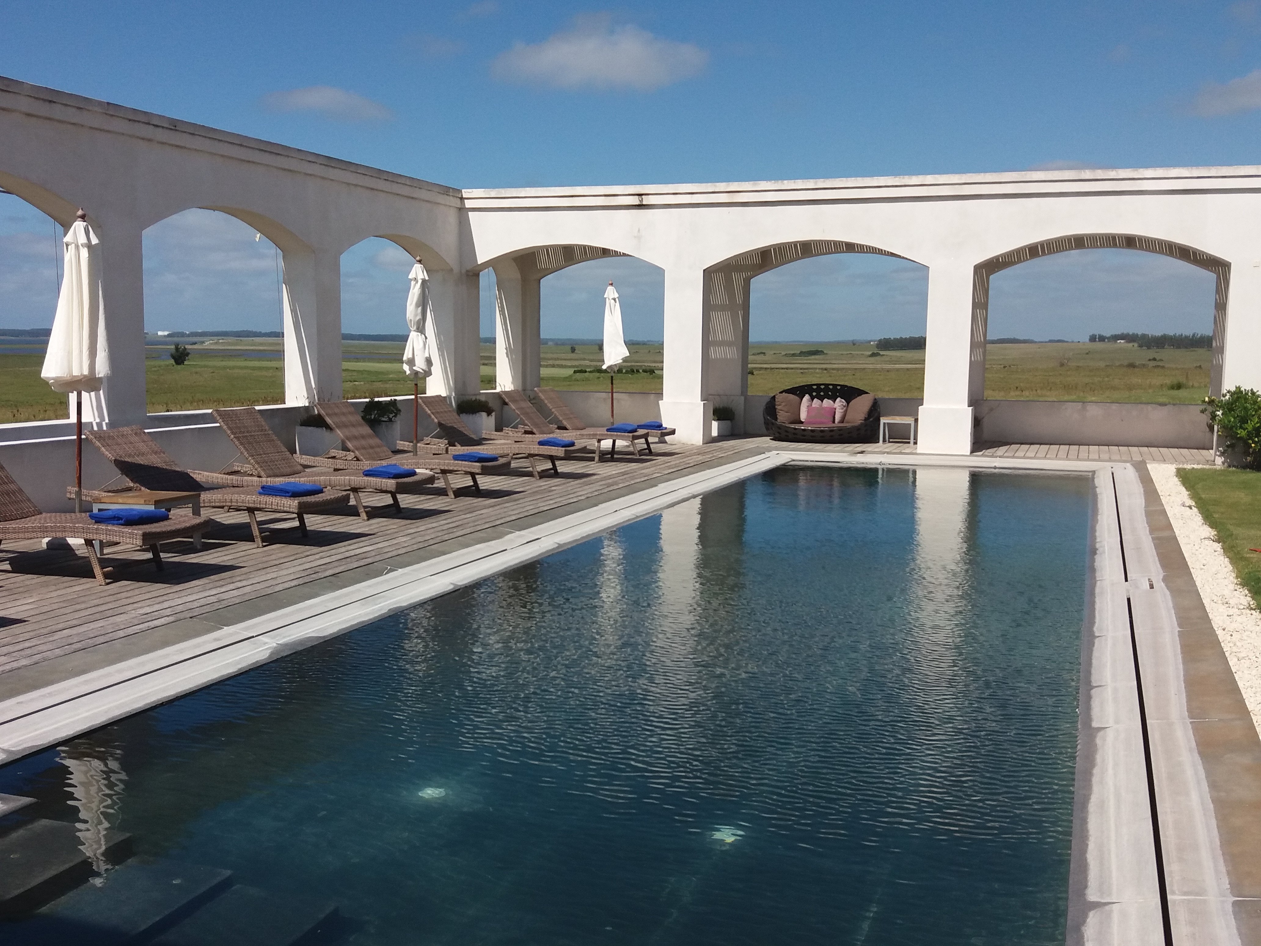 Estancia VIK Jose Ignacio-泳池