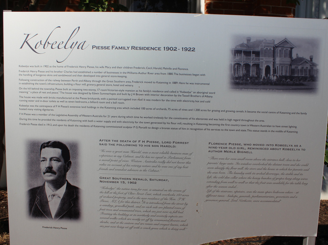 Kobeelya-Katanning必去景点