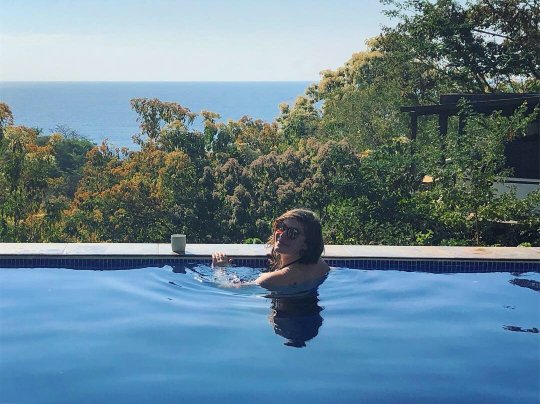 Casa Qi Mazunte-泳池