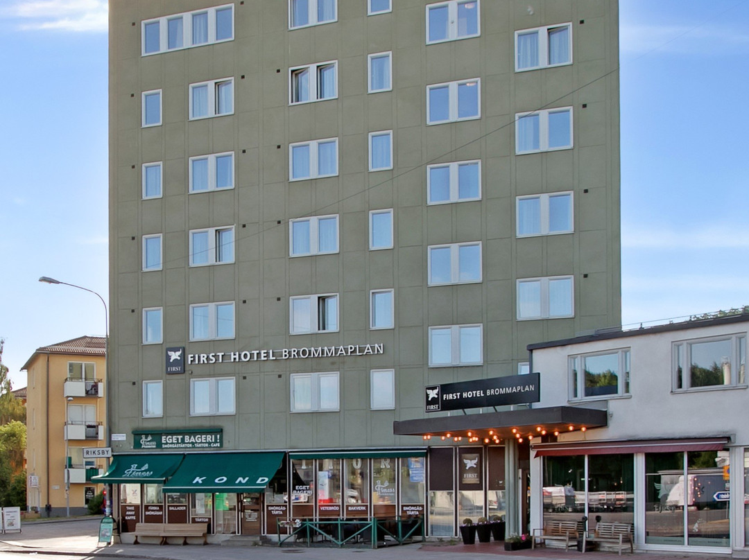 Bromma酒店住宿-First Hotel Brommaplan
