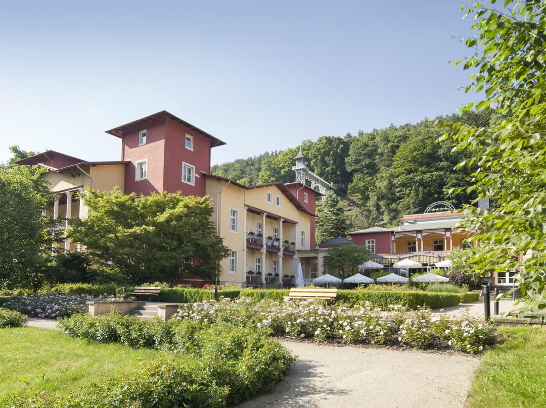 巴特尚道酒店住宿-Parkhotel Bad Schandau