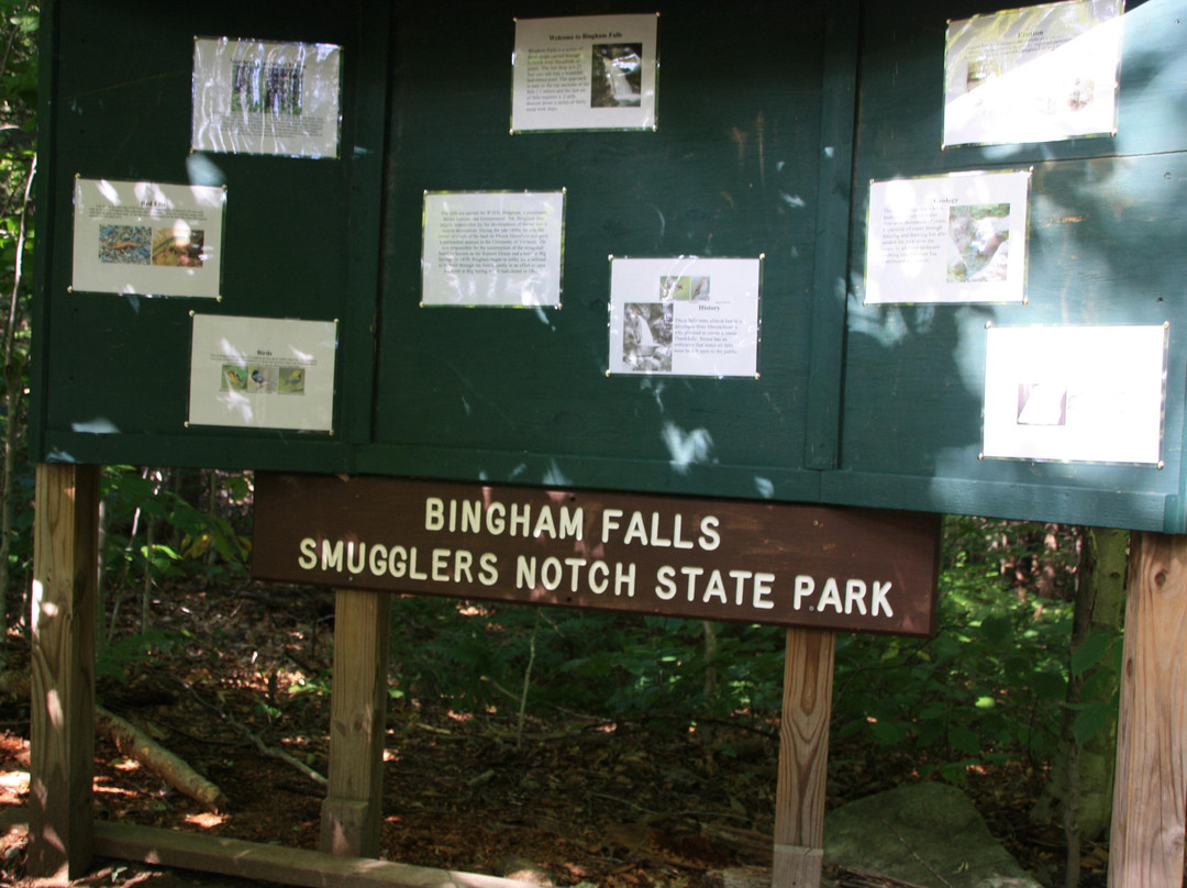 Smugglers Notch State Park-斯托必去景点