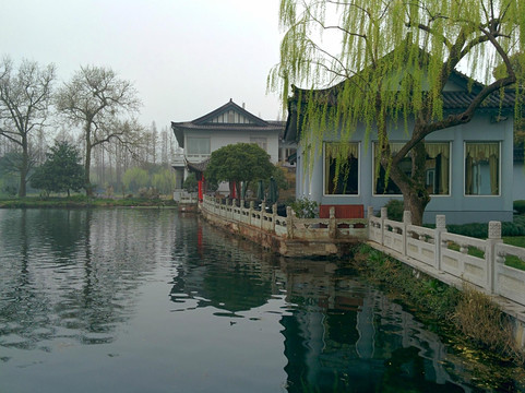 杭州西湖国宾馆·西湖第一名园主图