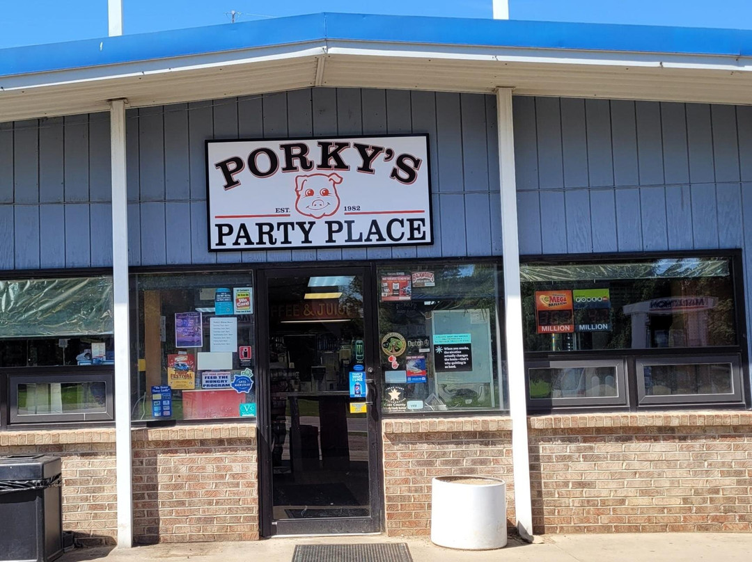 Vandalia餐馆和美食-Porky's Party Place