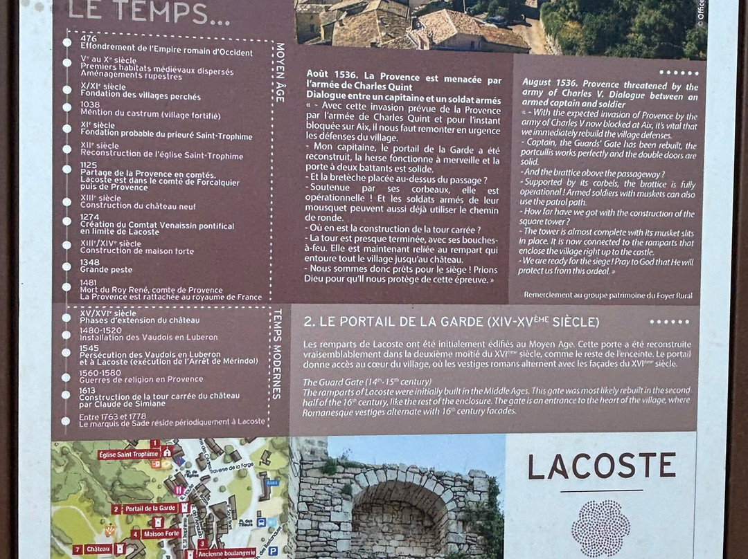 Vieux Village De Lacoste景点图片