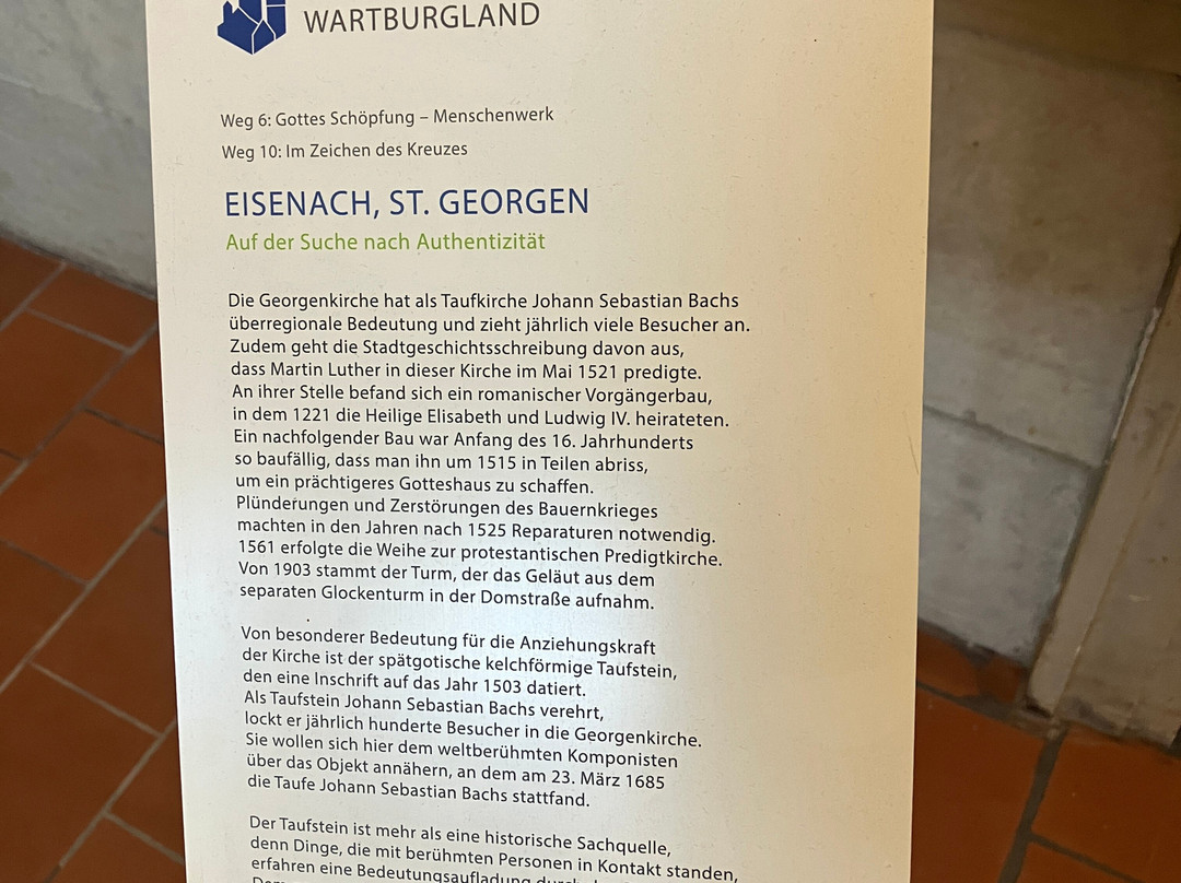 Georgenkirche-艾森纳赫必去景点