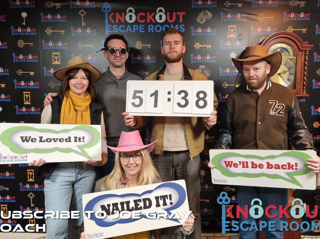 Knockout Escape Rooms-雷丁必去景点