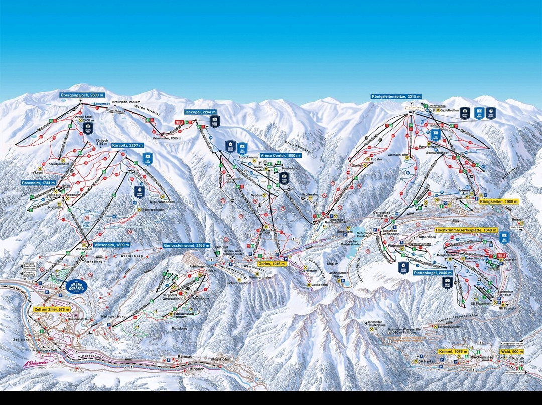 Zillertal Arena景点图片