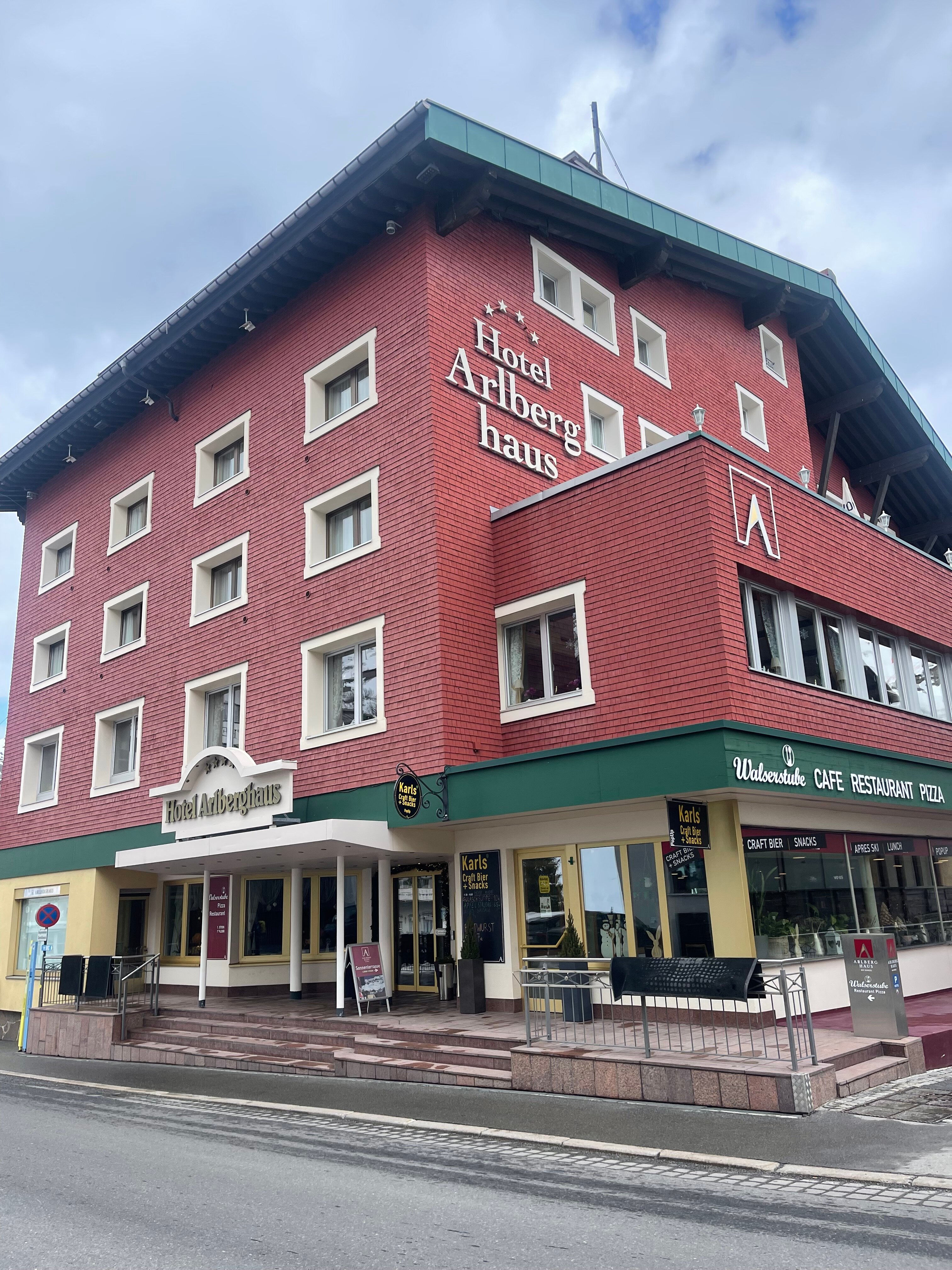 Hotel Arlberghaus-浴室