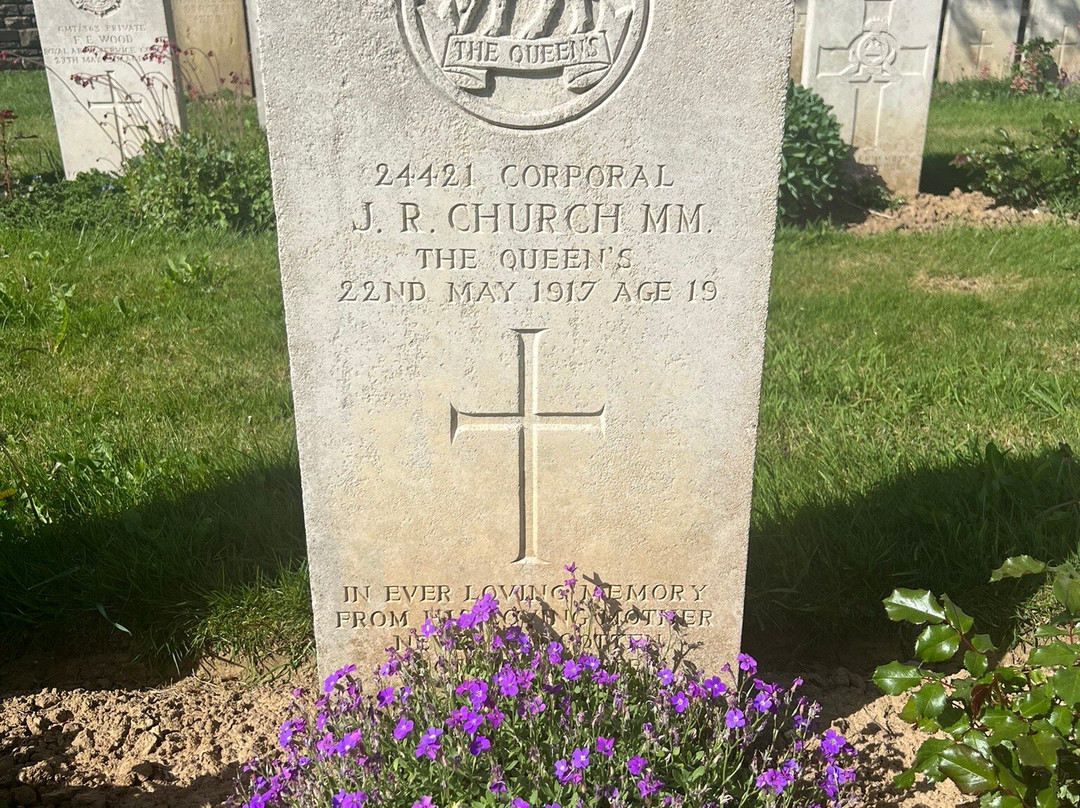Warlincourt Halte British War Cemetery-Saulty必去景点