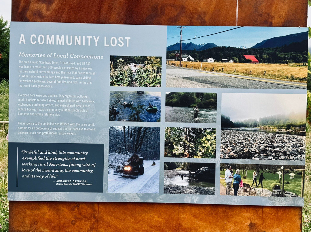 Oso Slide Memorial-阿灵顿必去景点