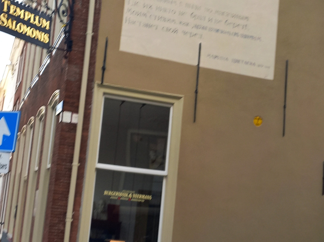 Wall Poems of Leiden-莱顿必去景点