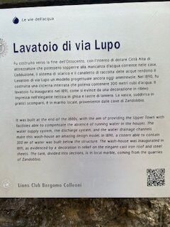 Antico Lavatoio-贝加莫必去景点