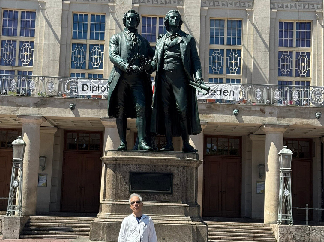 Puschkin Denkmal-魏玛必去景点