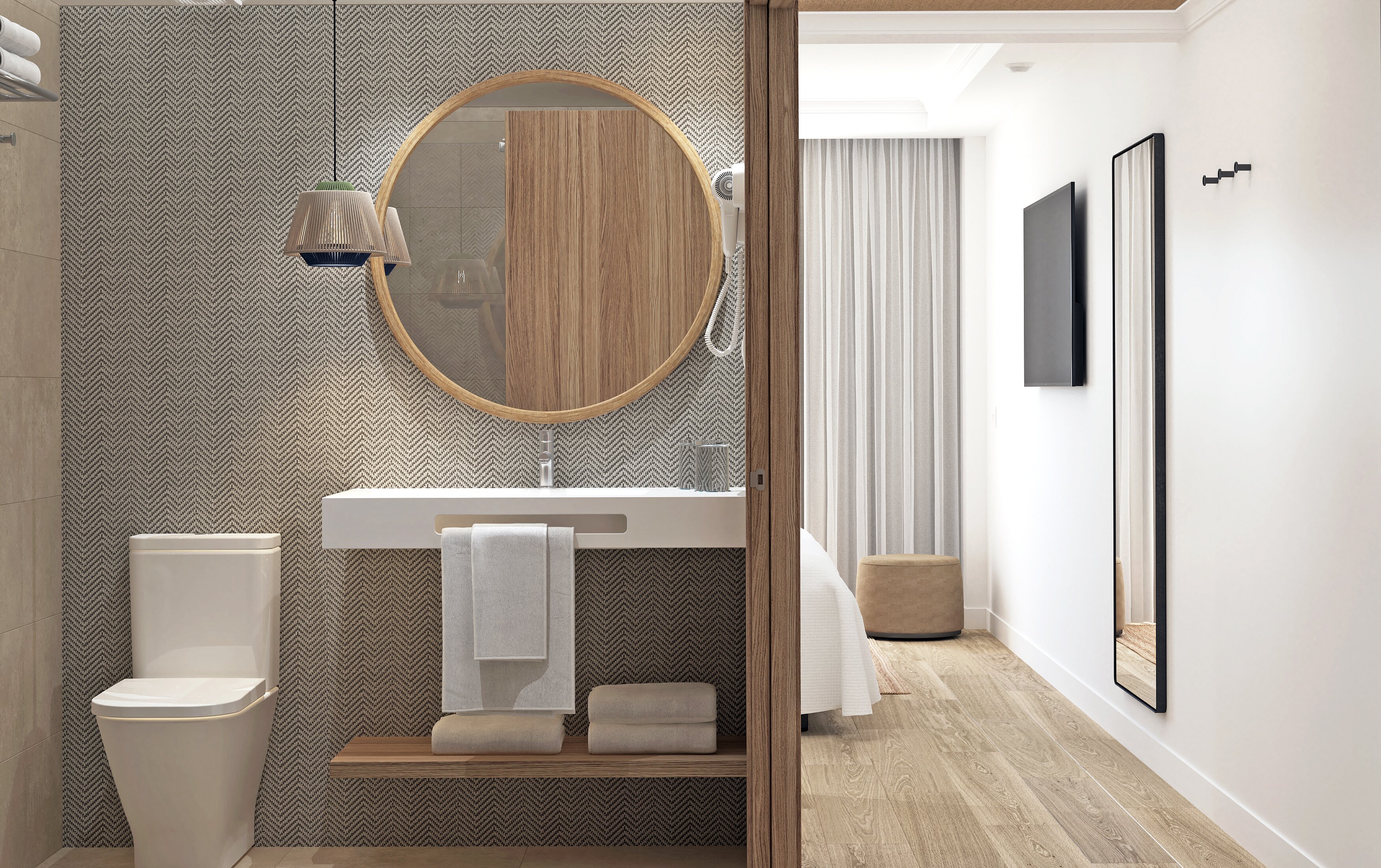 圣米歇尔大西洋公园酒店-客卧