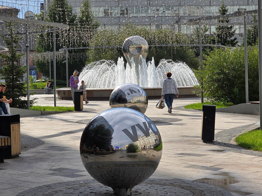 Park at Ordzhonikidze St.-新西伯利亚必去景点