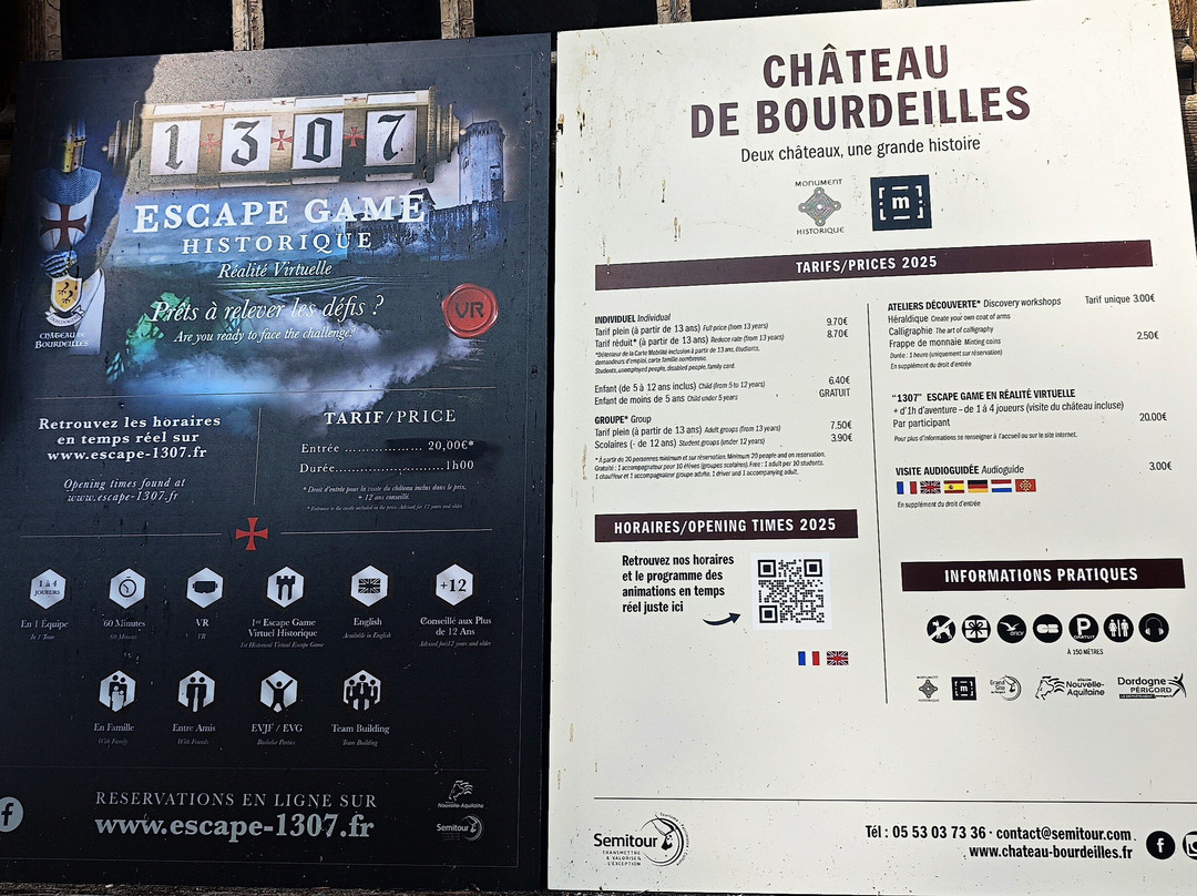 Château De Bourdeilles-Bourdeilles必去景点