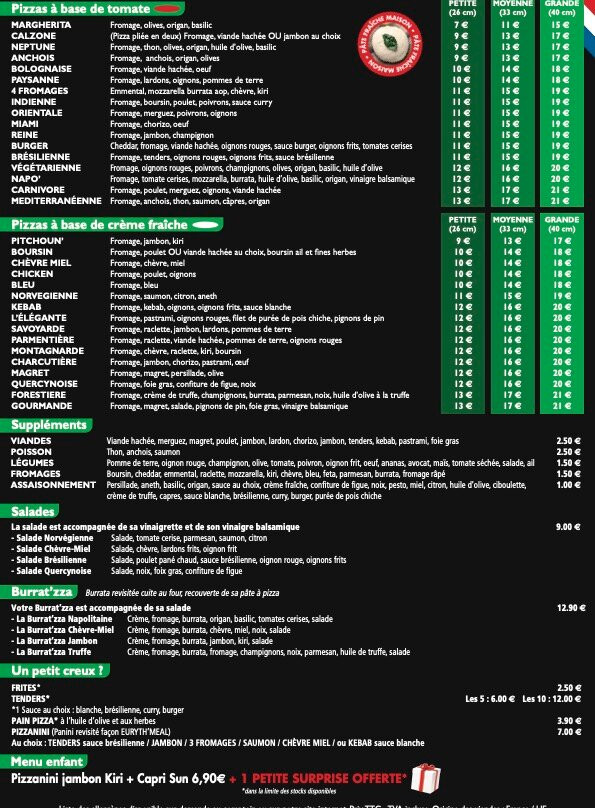 Euryth'meal Pizzeria主图