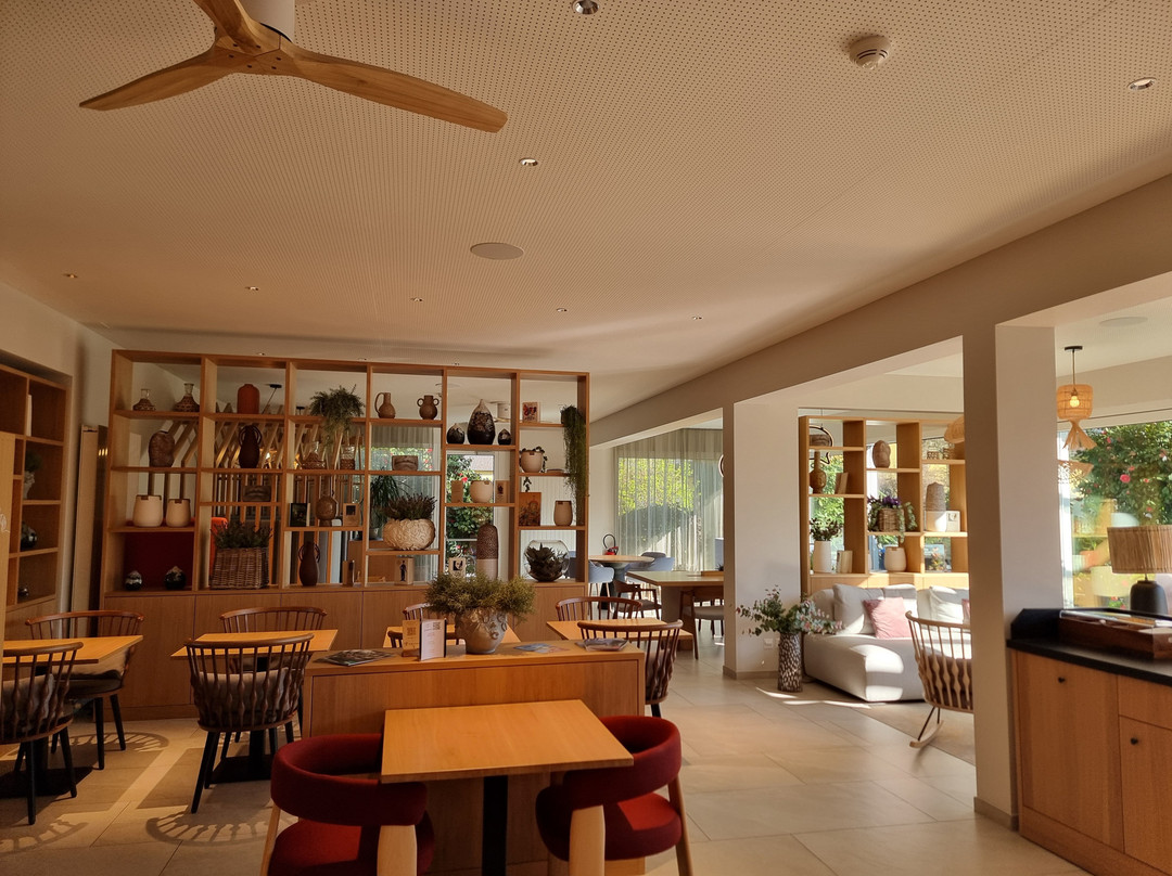 阿斯科纳小屋,池边&花园休息区