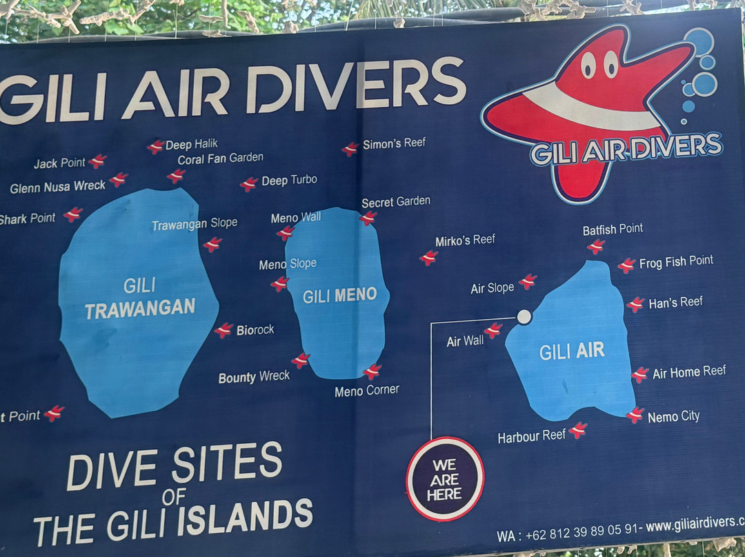 Gili Air Divers-Gili Air必去景点
