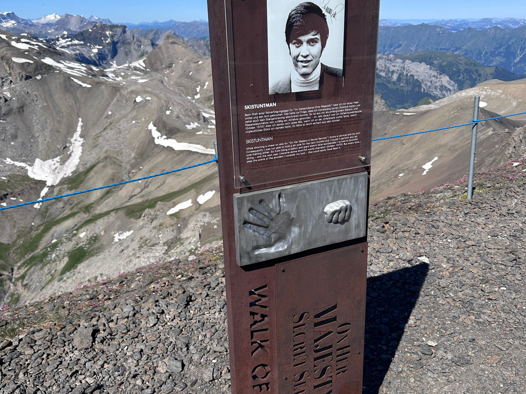Walk of fame - Schilthorn-米伦必去景点
