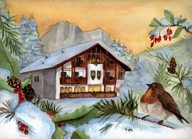 Selva di Cadore酒店住宿-Hotel Ca' del Bosco