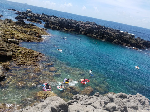 神津岛村旅游景点-Akasaki Boardwalk
