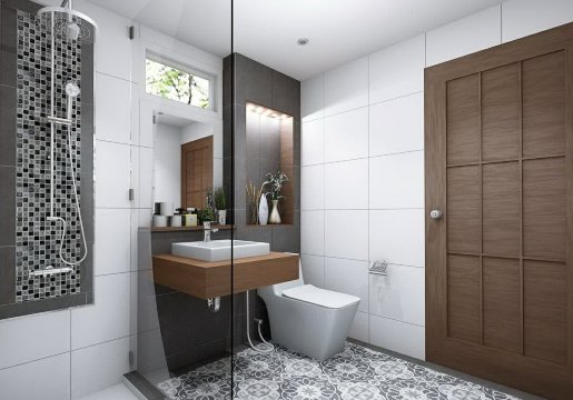 Magical Mountain View Resort-浴室