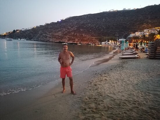 Psaros Beach-米科诺斯必去景点