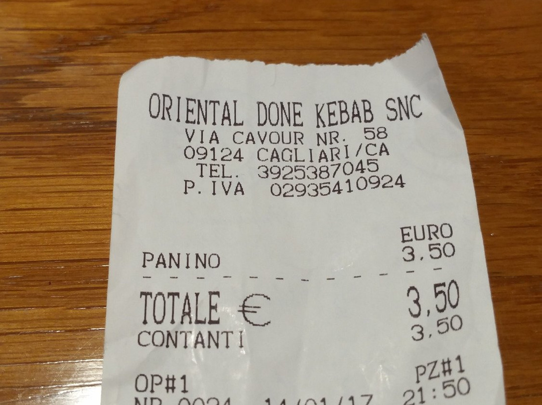 Oriental Done Kebab