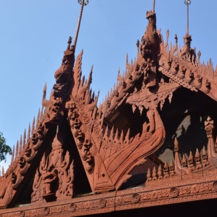 Shwe In Bin Kyaung-曼德勒必去景点