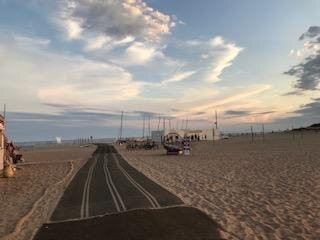 La plage Ouest de Portiragnes景点图片