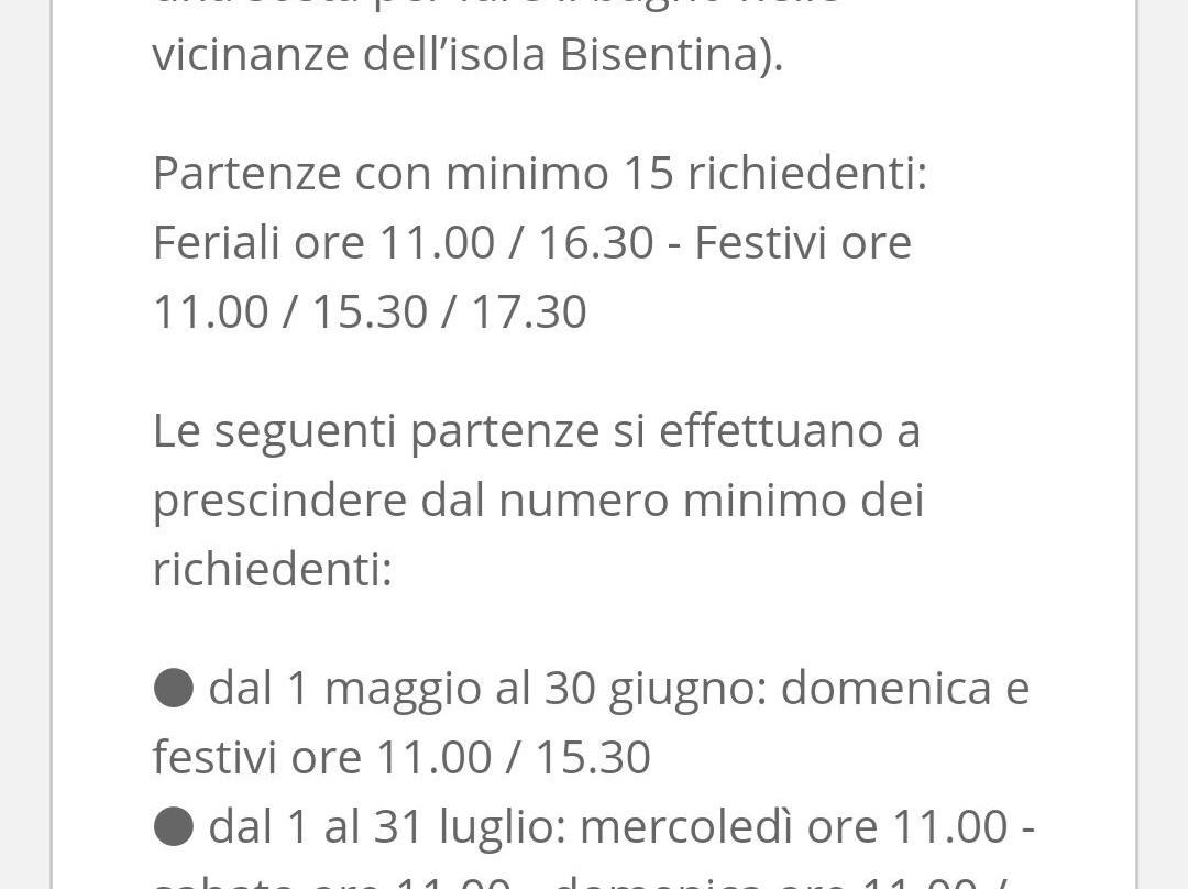 Servizio Pubblico di  Navigazione Lago di Bolsena-Capodimonte必去景点