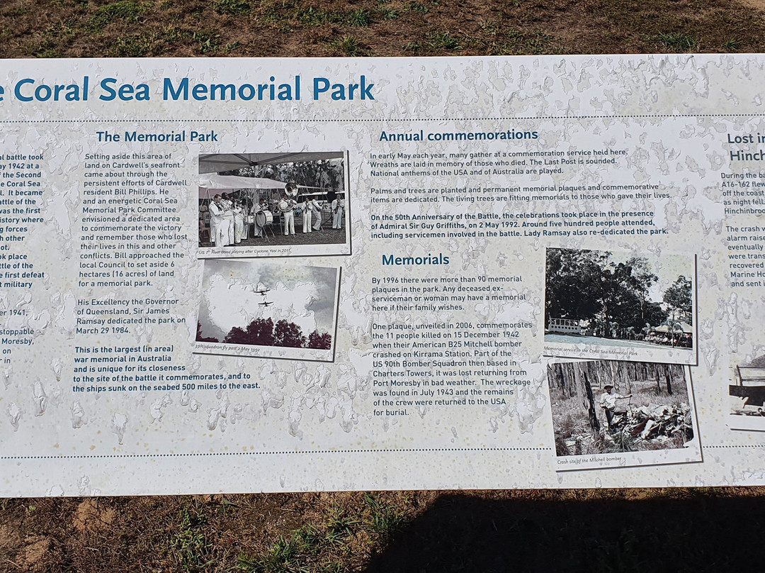 Coral Sea Battle Memorial Park-卡德威尔必去景点
