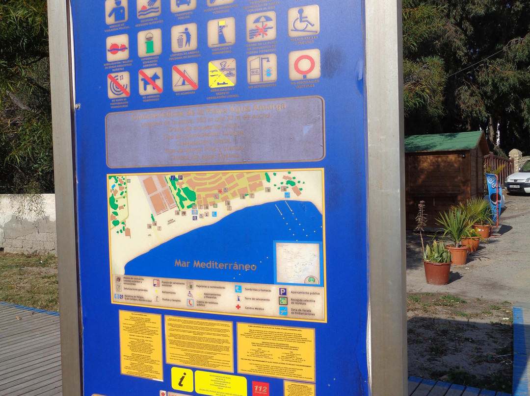Playa De Agua Amarga景点图片