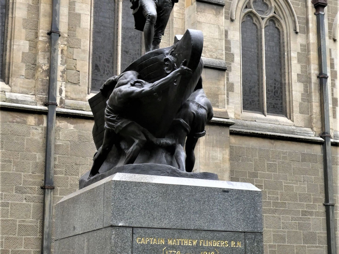 Captain Matthew Flinders Statue-墨尔本必去景点