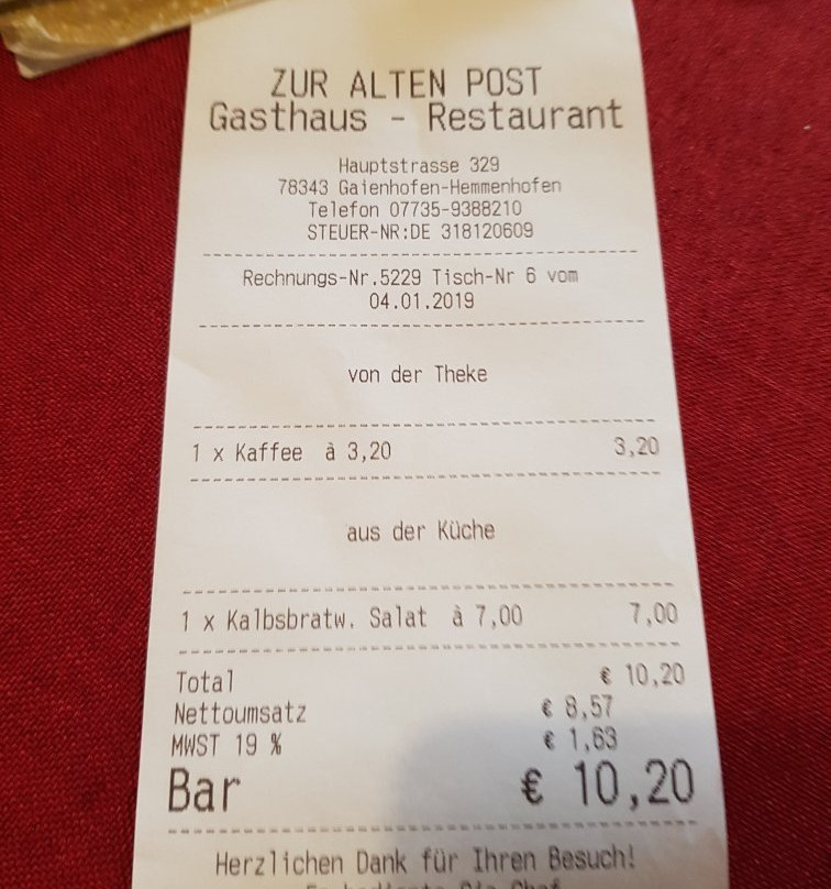Gasthaus Zur Alten Post主图
