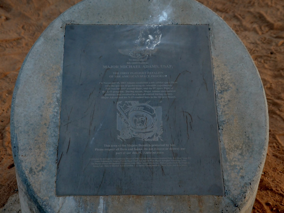 X-15 Monument Site-Randsburg必去景点