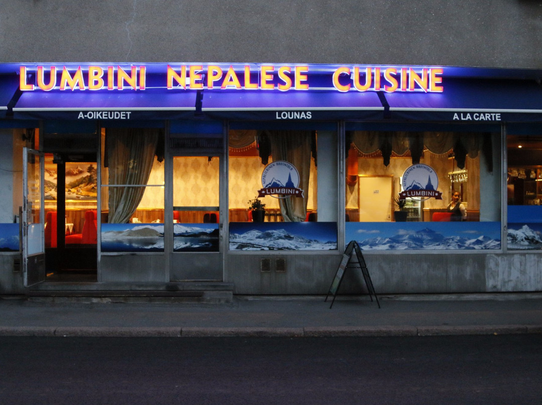 Restaurant Lumbini Munkkiniemi