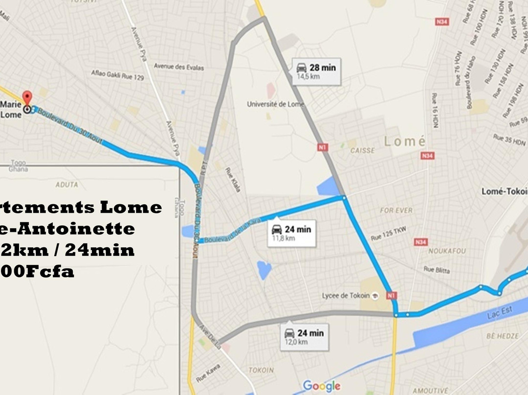 Hotel Marie Antoinette Lome主图